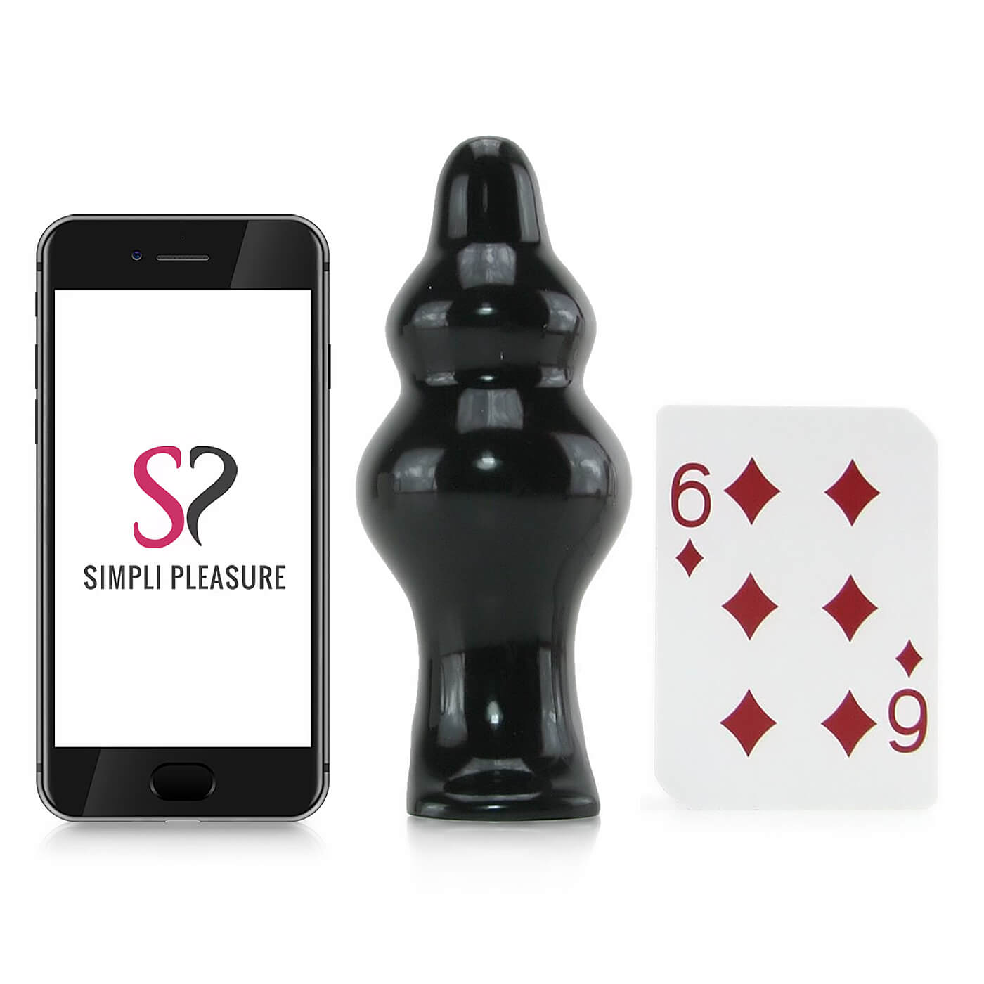 Tantus Severin Large Black Butt Plug