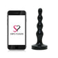 Tantus Ripple Small Beaded Silicone Butt Plug