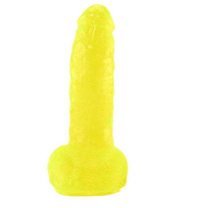 Carmen's 6.5" Jel-Lee Fun Cock in Yellow