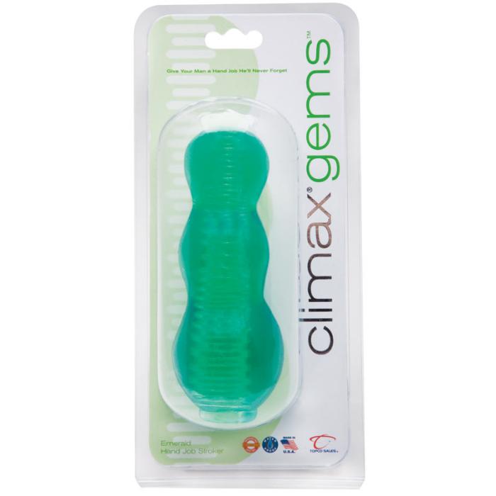 Climax Gems Emerald Hand Job Stroker