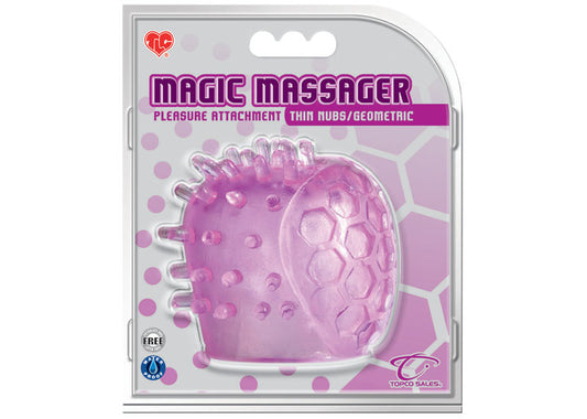 Magic Massager Thin Nubs Geometric Attachment