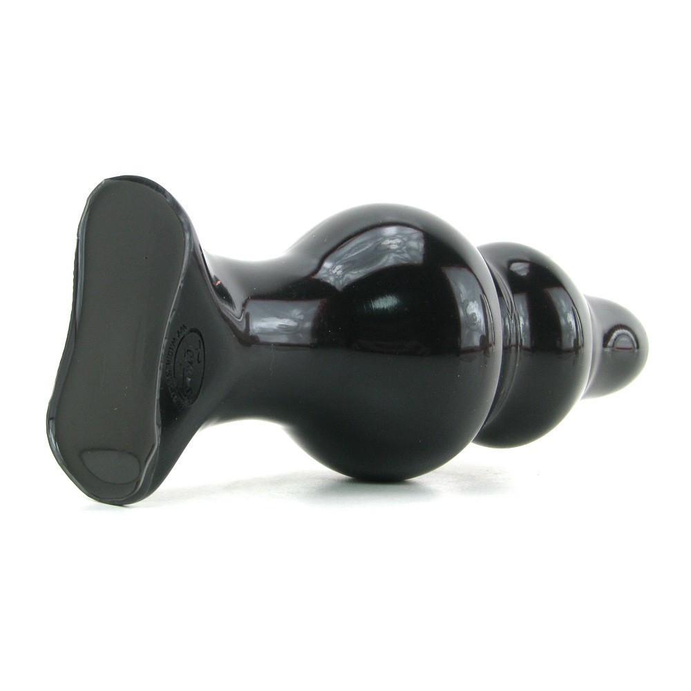 Tantus Severin Large Black Butt Plug by  Tantus -  - 3