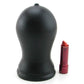 Tantus Tex Advanced Large Black Butt Plug by  Tantus -  - 4