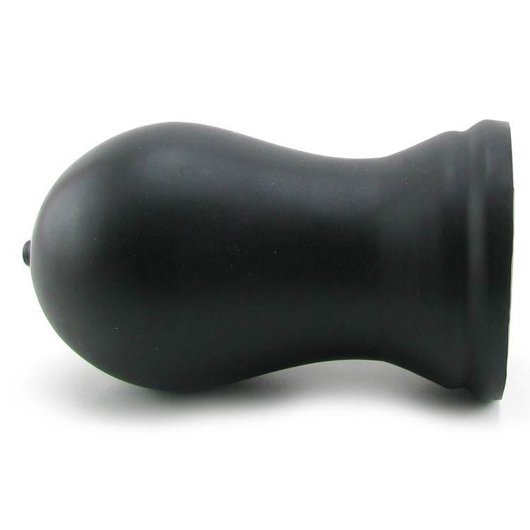 Tantus Tex Advanced Large Black Butt Plug by  Tantus -  - 3