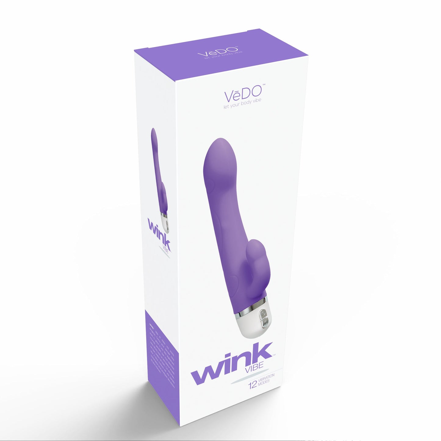 Vedo Wink Double Motor 12 Function Extra Quiet G-Spot Rabbit Vibrator