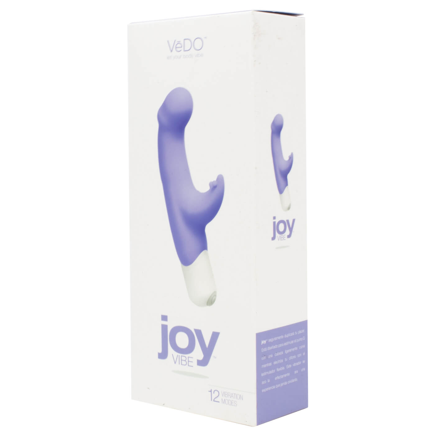 Vedo Joy Extra Quiet 12 Function Waterproof G-Spot Rabbit Vibrator