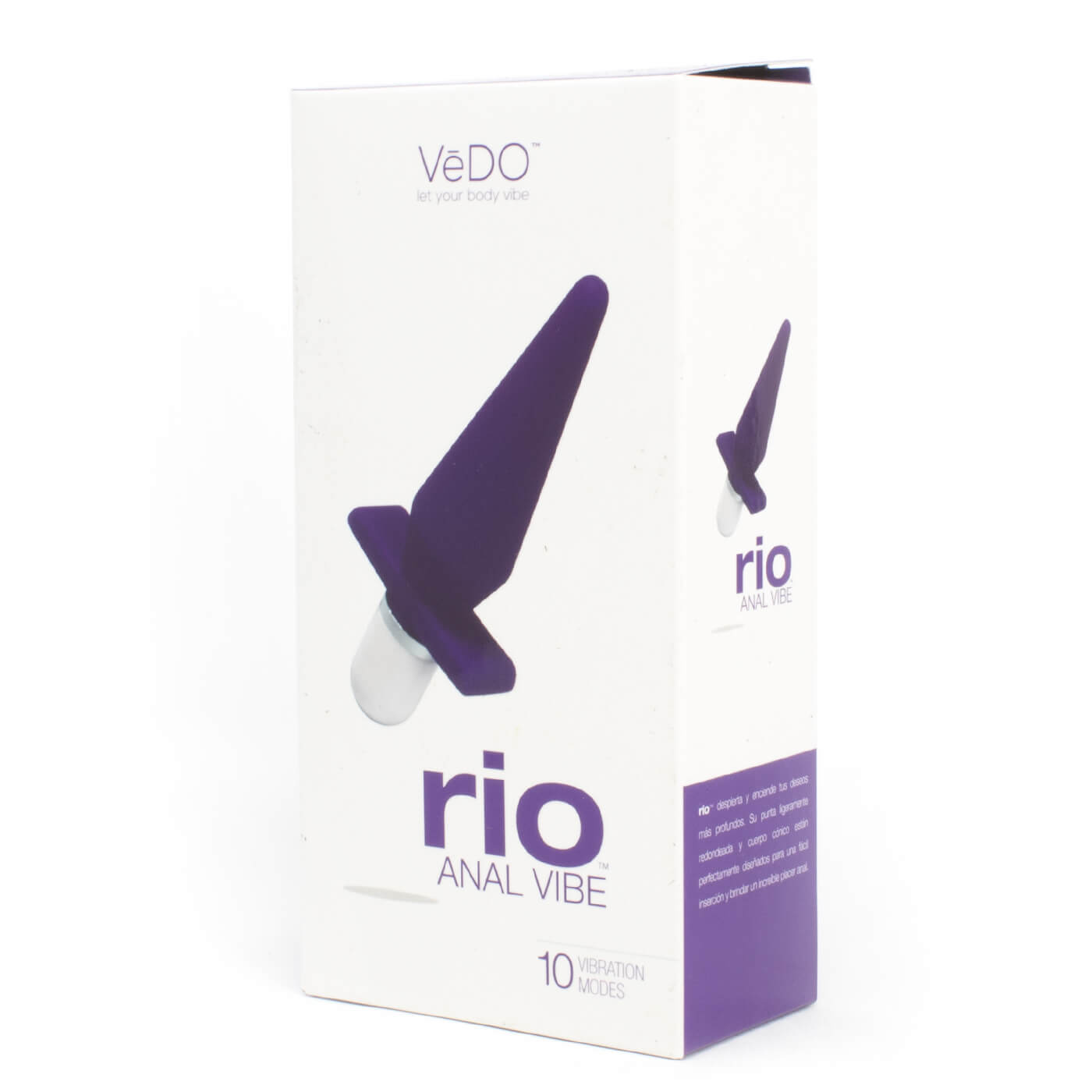 Vedo Rio Extra Quiet 10 Function Powerful Anal Vibrator