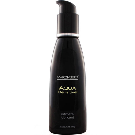 Wicked Aqua Sensitive Lube 4Oz 