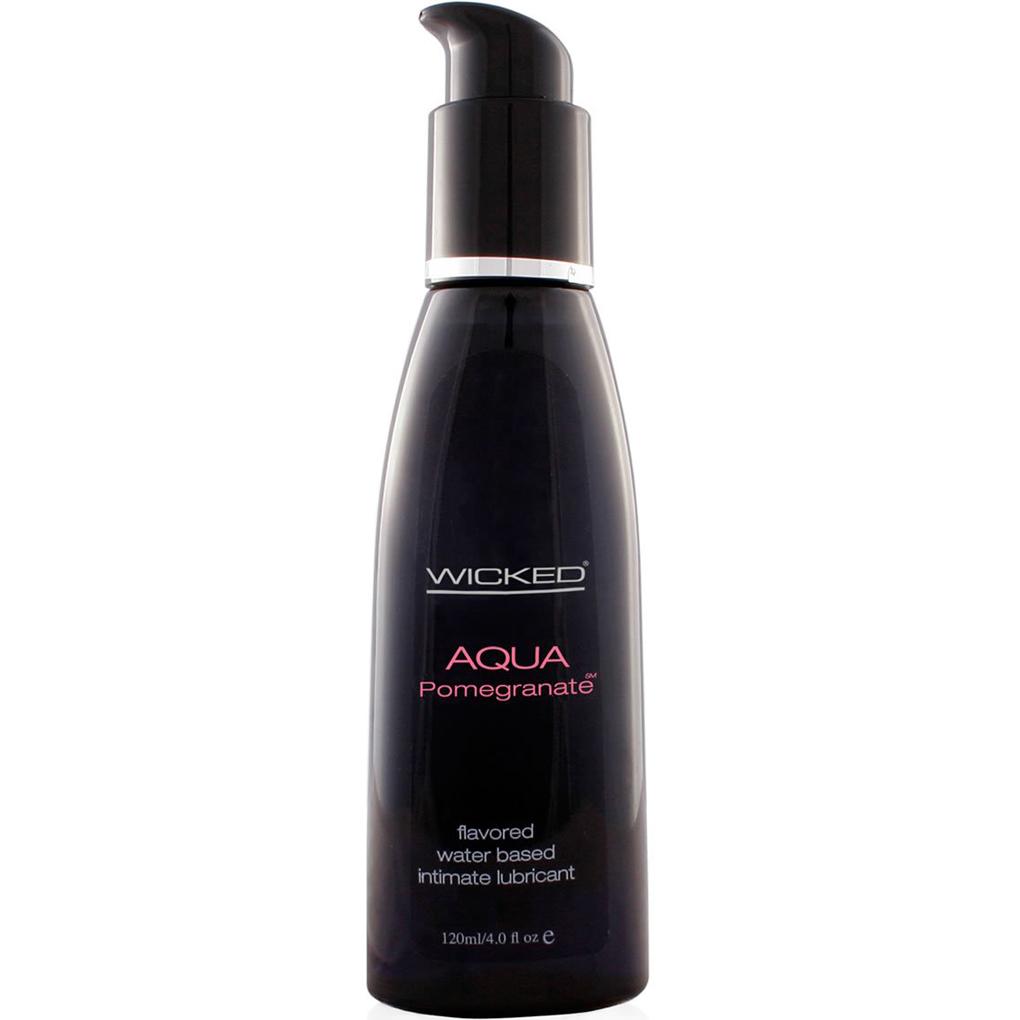 Wicked Aqua Pomegranate Lube 4Oz 