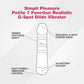 Simpli Pleasure Petite 7 Function Realistic G-Spot Dildo Vibrator