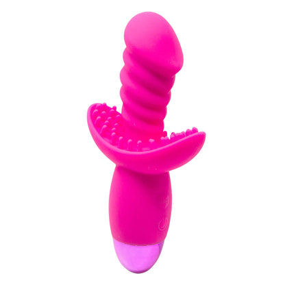 Simpli Pleasure ULTRA 10 Function USB Rechargeable Rippled Tickler Vibrator