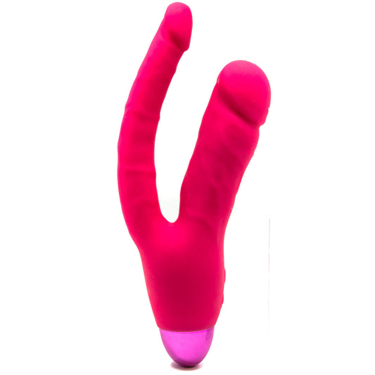Simpli Pleasure ULTRA 10 Function Vibrating Silicone Double Penetration Dildo