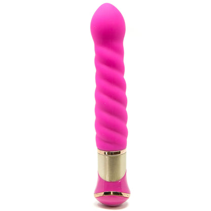 Simpli Pleasure ULTRA 10 Function Rotating USB Rechargeable 7 Inch Swirly Vibrator
