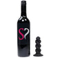 Backdoor Bliss 5 Inch Suction Cup Corkscrew Tapered Silicone Butt Plug