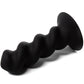 Backdoor Bliss 5 Inch Suction Cup Corkscrew Tapered Silicone Butt Plug
