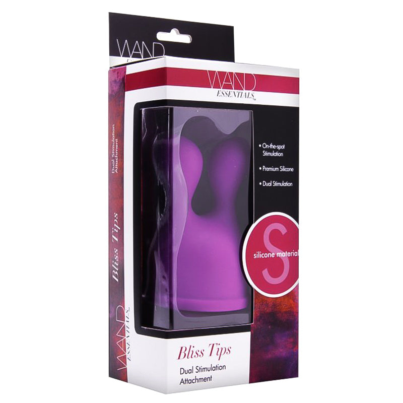 Wand Essentials Bliss Tips Dual Stimulation Attachment