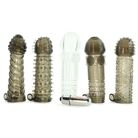 Vibrating Penis Sleeve Kit by  Evolved Novelties -  - 1