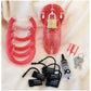 Complete Package Pink Cage Rings Locks