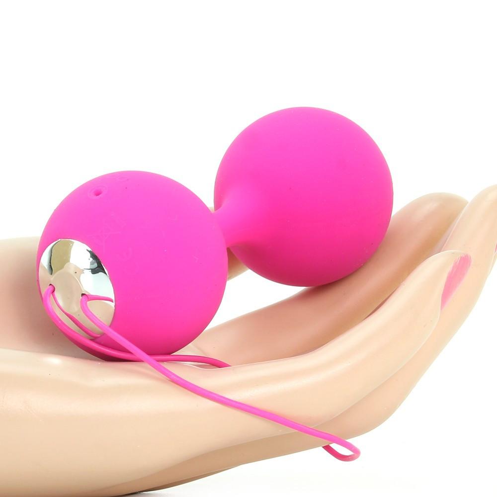 Embrace Vibrating Silicone Love Balls by  California Exotics -  - 6