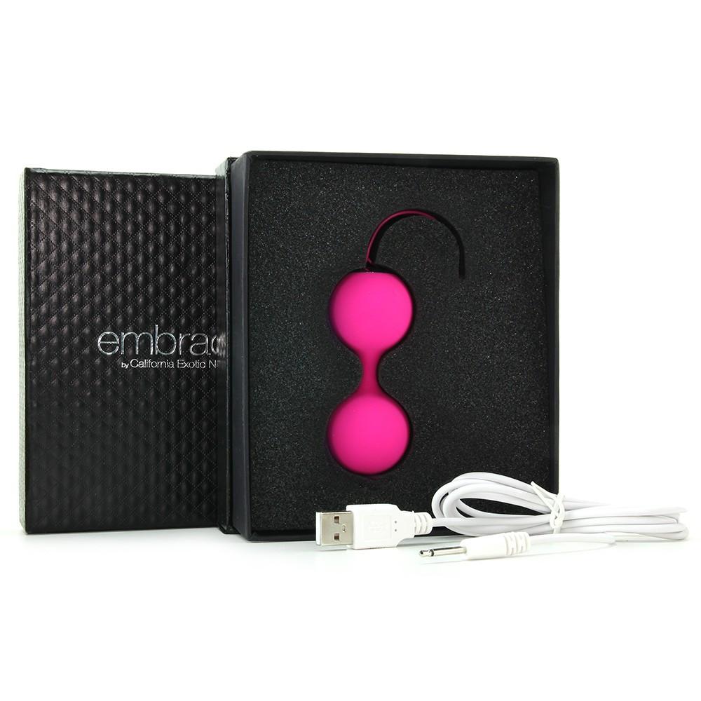 Embrace Vibrating Silicone Love Balls by  California Exotics -  - 7