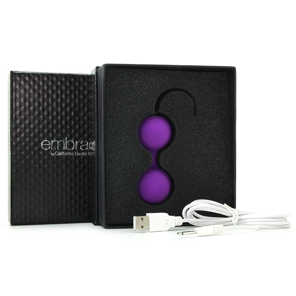 Embrace Vibrating Silicone Love Balls by  California Exotics -  - 17