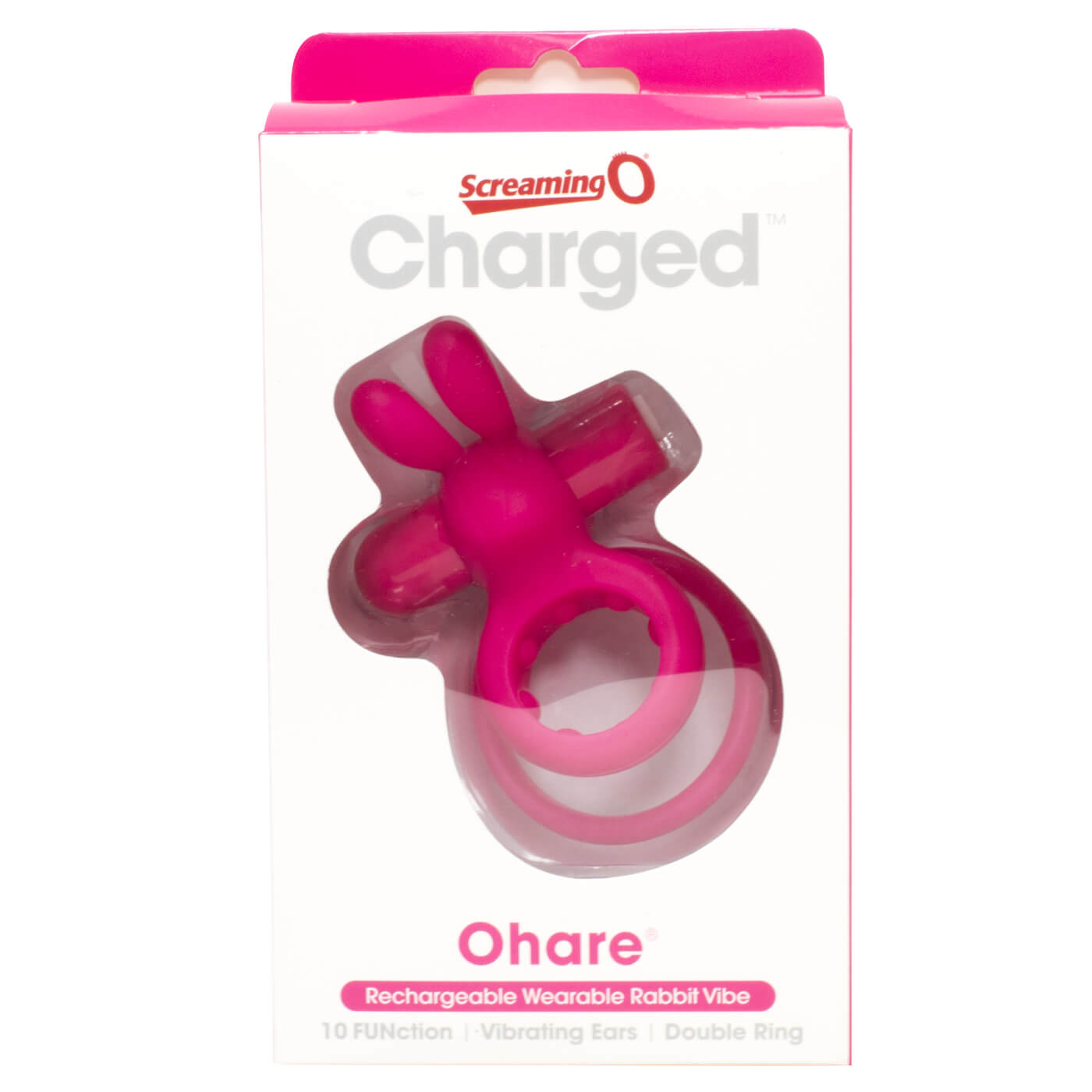 Screaming O Charged Ohare USB Rechargeable Vibrating Rabbit Cock Ring