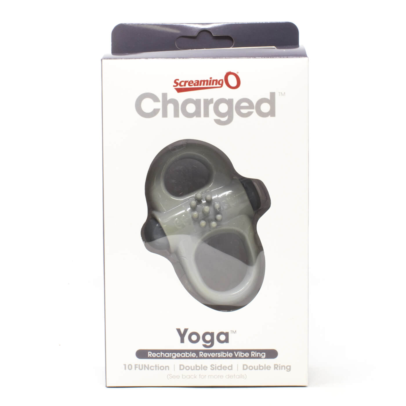 Screaming O Charged Yoga Ring 10 Function USB Rechargeable Vibrating Cock Ring