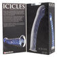 Icicles No. 29 Glass Dildo in Blue