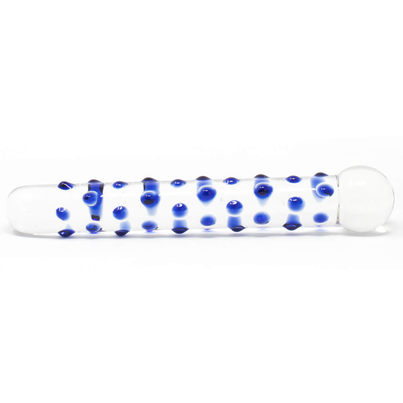 Icicles No. 50 Blissfully Bumpy Smooth Glass Dildo