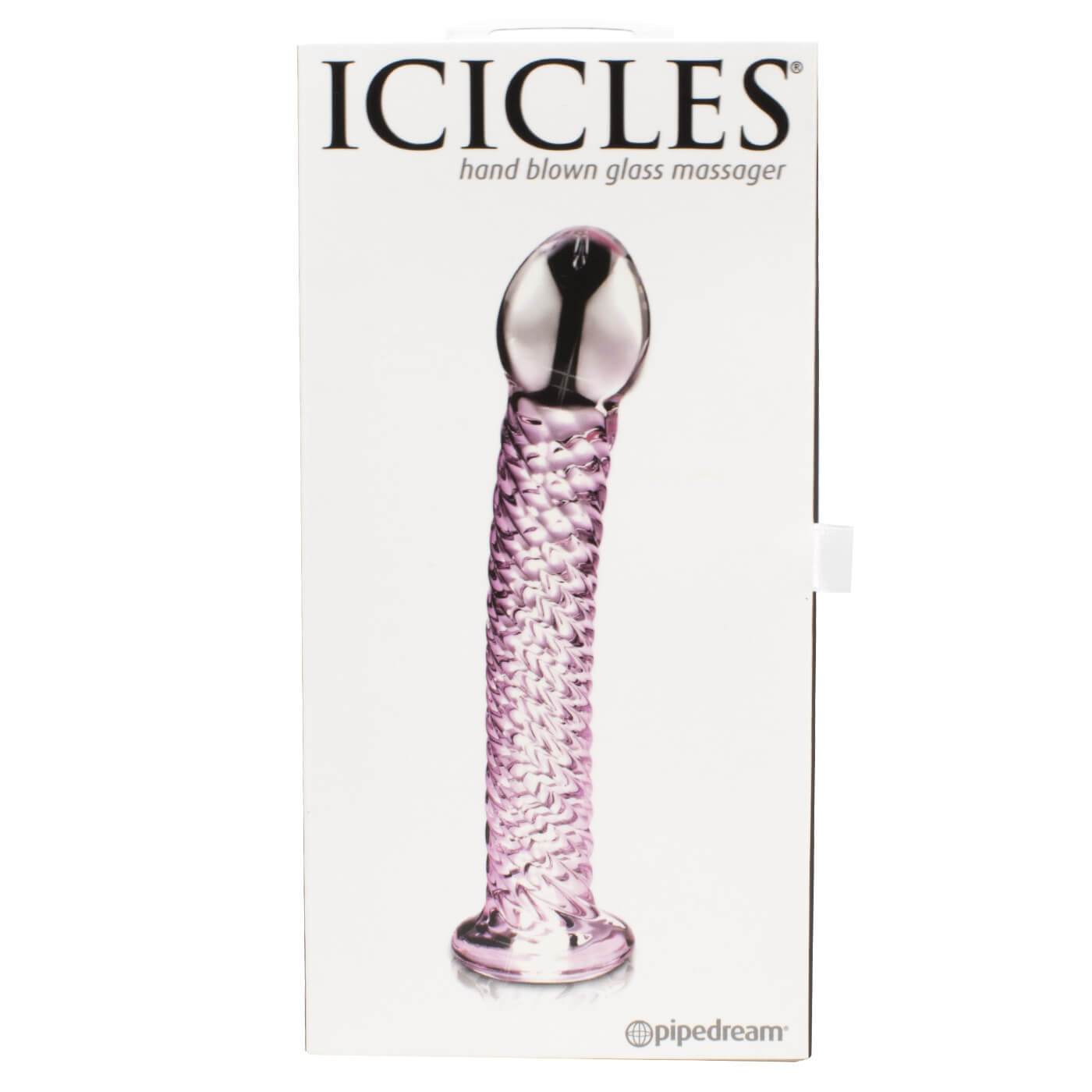 Icicles No. 53 Thick Tipped Curved Glass Dildo