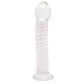 Icicles No. 53 Thick Tipped Curved Glass Dildo
