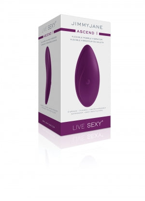 Jimmyjane Ascend 1 Flexible Pebble USB Rechargeable Clitoral Vibrator