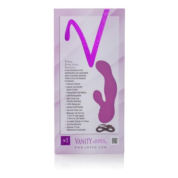 Jopen Vanity VR5 Rechargeable Dual Action Curvy Vibrator