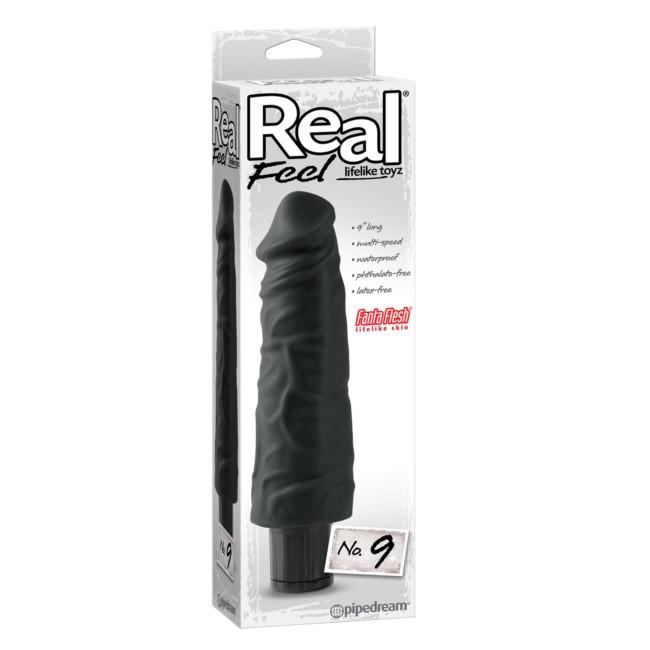 Real Feel No.9 Realistic 9 Inch Vibrating Dildo