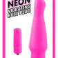 Neon Vibrating Butt Plug