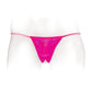 Neon Vibrating Crotchless Panty and Pasties Set