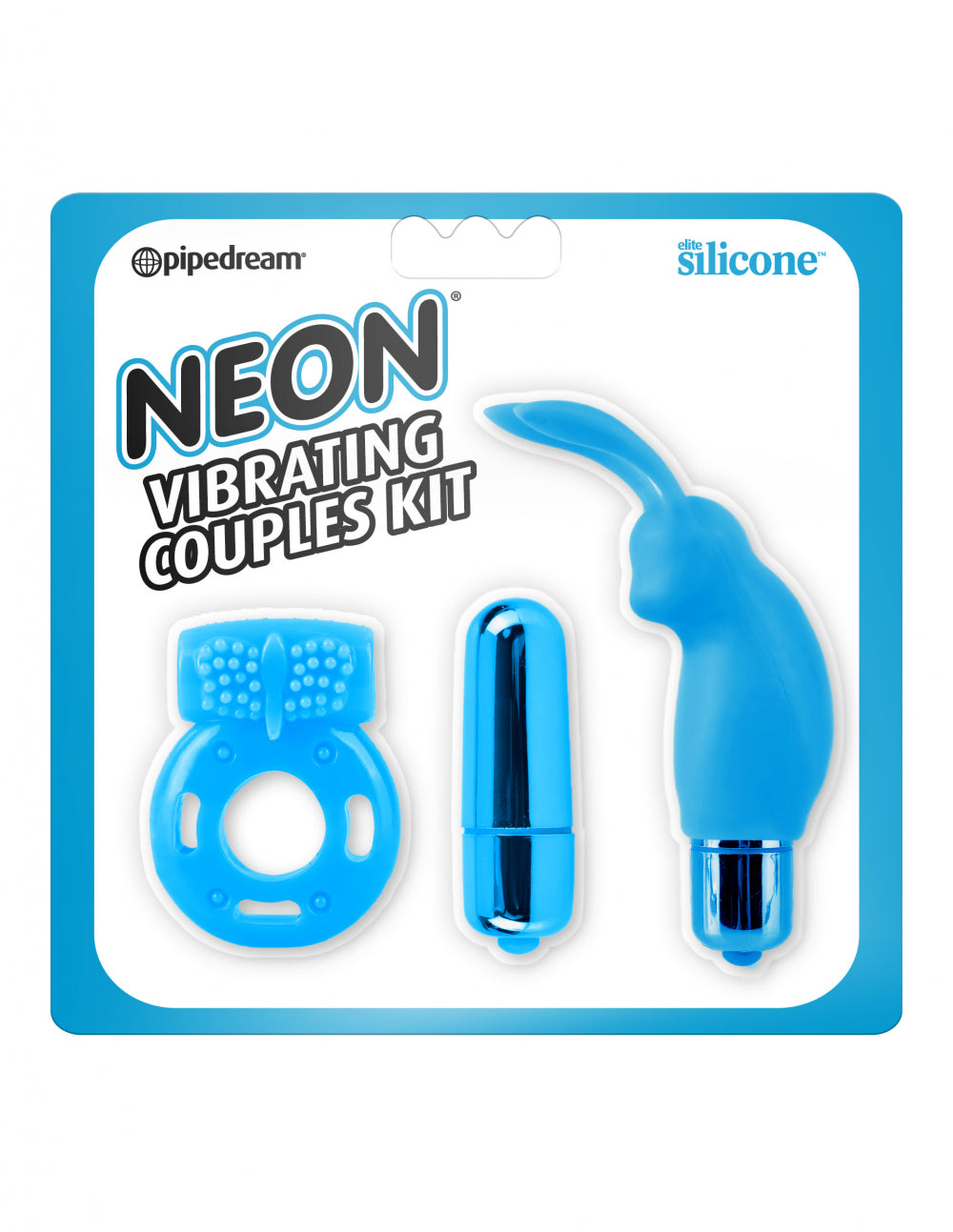 Neon  Vibrating Couples Kit