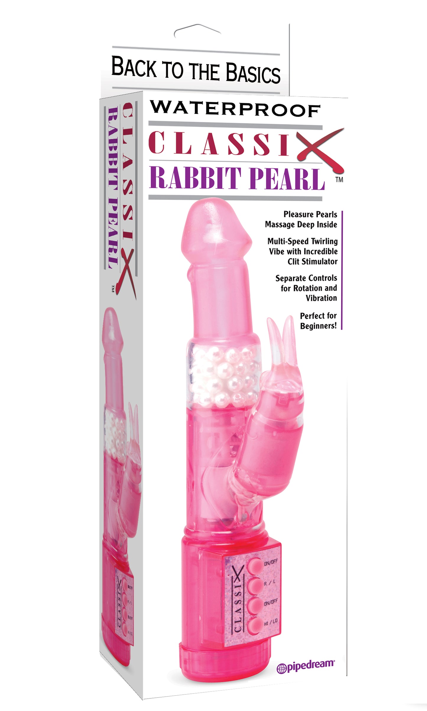 Classix Waterproof Rabbit Pearl