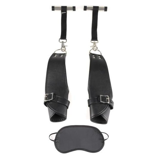 Fetish Fantasy Deluxe Leather Door Cuffs