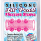 Silicone Lil' Pearl Pleasure Sleeve