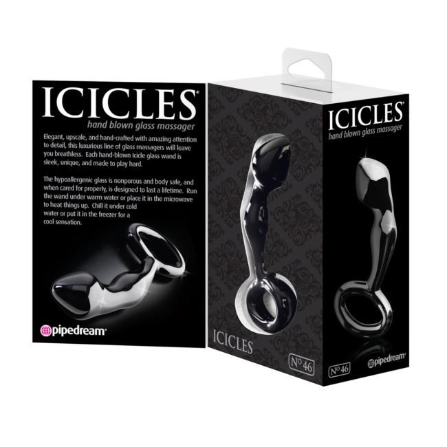 Icicles No. 46 Glass Prostate Massager