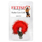 Fetish Fantasy Feather Love Cuffs in Red