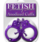Fetish Fantasy Series Anodized Cuffs