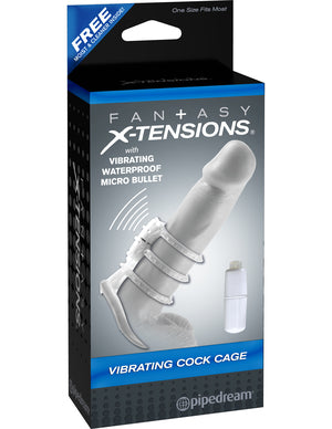 Fantasy X-tensions Vibrating Cock Cage