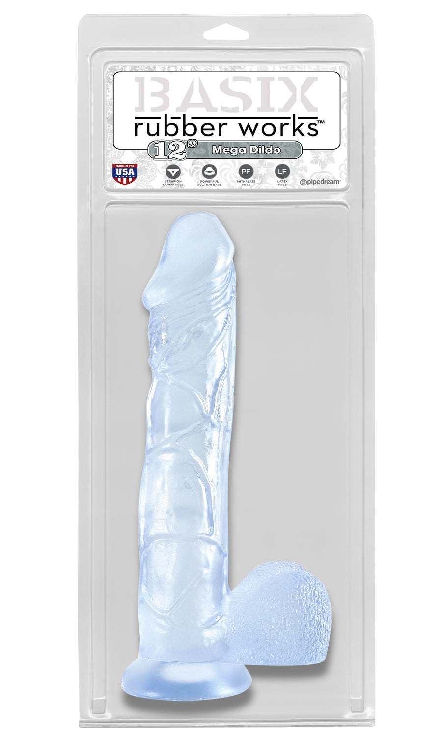 Rubber Works 12" Mega Dildo