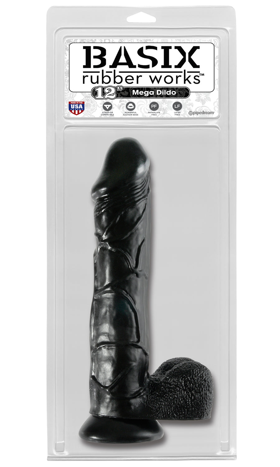 Rubber Works 12" Mega Dildo