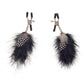 Fetish Fantasy Limited Edition Feather Nipple Clamps & Butt Plug