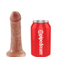 King Cock  Strap-on Harness w/ 6" Cock 