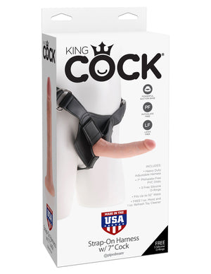 Strap-On Harness w/ 7" Cock (King Cock)