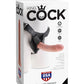 King Cock Strap-On Harness w/ 8" Cock